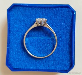 Dámský prsten stříbro s kamenem, vel. 51, Ag 925/1000, NEW - 6