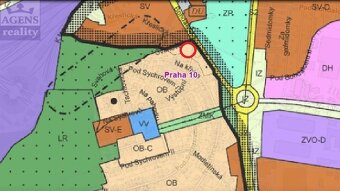 Pozemek na prodej 1.113m2, Praha - Vršovice, obytné území - 6