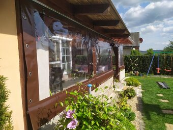 Plachty, zaplachtování, zakrytí pergol, teras, zahrádky - 6