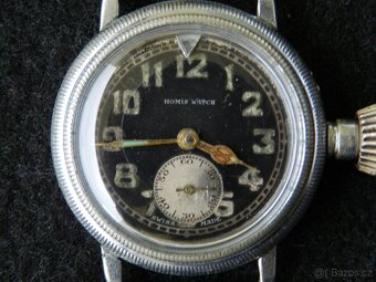 LETECKÉ HODINKY HOMIS WATCH . SWISS MADE 30 léta - 6