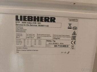 Pultový Mrazák Liebherr GTP 3656 - 6