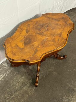 Barokní konferenční stolek (133014) - 6