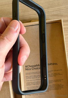 Pouzdro pro iPhone 17 Pro - RhinoShield Mod NX, černé, nové - 6