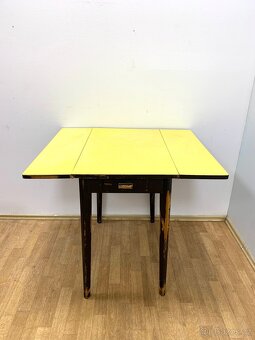 Retro stolek rozkládací 60. léta - 6