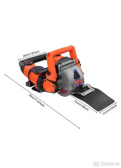 Drážkováčka 5200W nástěnná drážková řezačka 10500 ot./min - 6