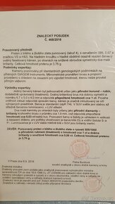 Zlatý prsten s přírodním rubínem. - 6