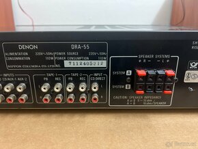 DENON RECEIVER DRA-55 - 6