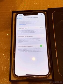 iPhone 12 Pro Silver BATERIE 100% TOP - 6