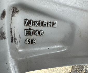 Originální alu kola Škoda Fabia III, Rapid 5x100 R16 Alore - 6