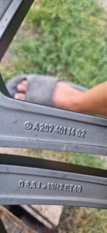 5x112 R18 AMG Mercedes w207 disky POUŽITÝ STAV - 6