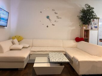 Sedací souprava rohová do U, rozkládací 200 x 320 cm - 6