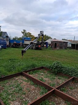 Man TGA 6x2 valník s hydraulickým jeřábem - 6