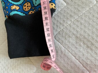 Nové-handmade zimní soft kalhoty-92 (d.66cm) - 6