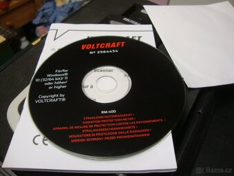 VOLTCRAFT RM-400 GEIGERŮV ČÍTAČ PRO KONTROLU RADIOAKTIVITY - 6
