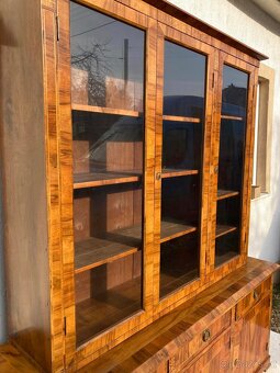 knižnica / vitrína  Biedermeier - 6