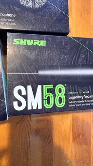 Shure SM58 dynamický, spěvový mikrofon - 6