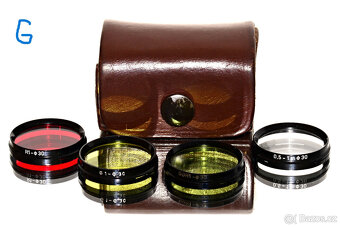 Filtry pro Flexaret II-V 6x sada v pouzdru Různé - 6