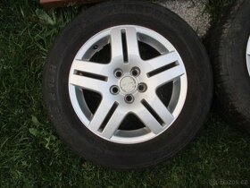 Alu kola 5x100 R15 Pneu letní 195/65 R15 - 6