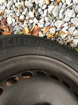 Letní sada plechových kol s pneu Hankook Kinergy 195/65/R15 - 6