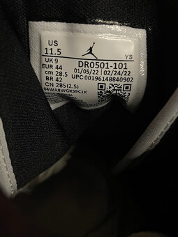 Jordan 1 Mid Split Black White - 6