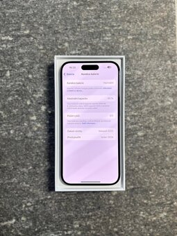 iPhone 15 PRO 128GB - v Záruce - 6