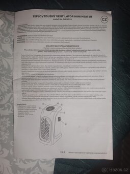 Teplovzdušný ventilátor homelife - 6