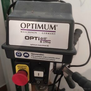 NOVÁ Stolní vrtačka Optimum maschinen OPTIdrill B 17PRO - 6
