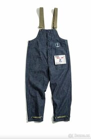 Americký retro džínový overal Navy Deck, vel. 3XL - 6