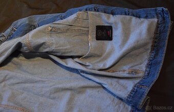 Original LEVIS jeans .bunda, velikost "M", NOVÁ - 6