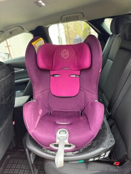Prodám autosedačku Cybex Sirona s ISOFIXem a pultíkem - 6