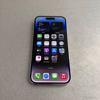 iPhone 14 Pro 256GB silver, jako nový bez škrábance - 6