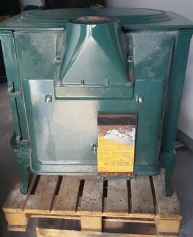 Litinová kamna Jotul F 600 CB zelený smalt - 6