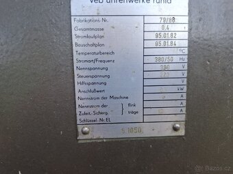 Německý soustruh litina kvalita top - 6