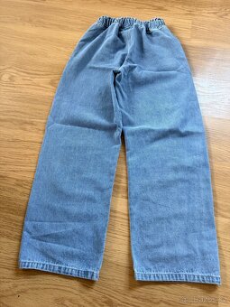 Prodám dívčí široké džíny vel. 150 (11-12) - 6