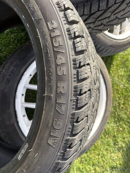 Prodám letní a zimní sadu pneu 215/45/R17 - 6