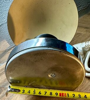 Stará chromovaná lampa stolní NAPAKO typ 1195 TOP kousek - 6