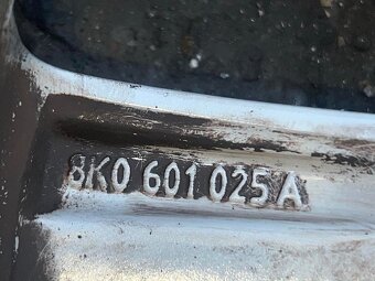 Original 3x ALU kola Audi 16" 7,5J ET45 + pneu 205/60/R16 - 6