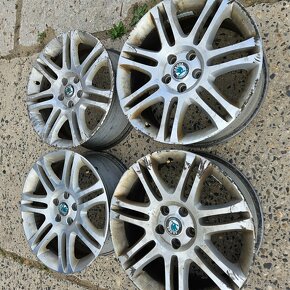 Alu disky Škoda 5x112x18 7,5J ET46 Superb - 6