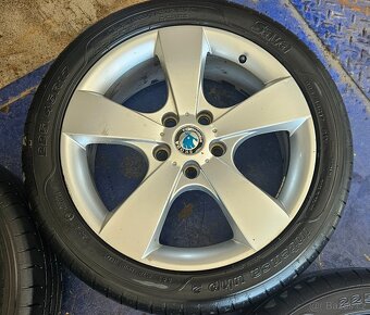 Prodám Alu kola 5x112 R17 Letní pneu 225/45/R17 - 6