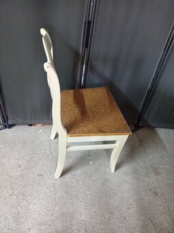 Prodám 4 x hezké selské židle z masivu - 6