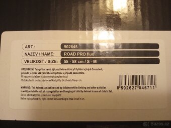 Přilba Force Road fluo, vel. S - M - 6