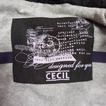 dámská zimní bunda - kabát Cecil M - L  TOP STAV - 6