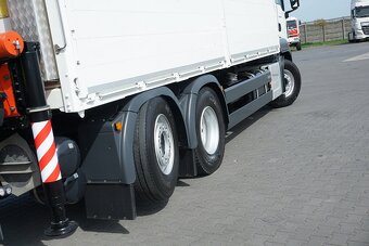 MAN TGS 26.400 6x2 - valník s hydraulickou rukou - 6