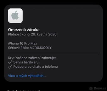 Apple iPhone 16 Pro Max 256 GB – TOP stav - 6