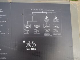 Nosič kol na auto - střešní nosič kol - 6