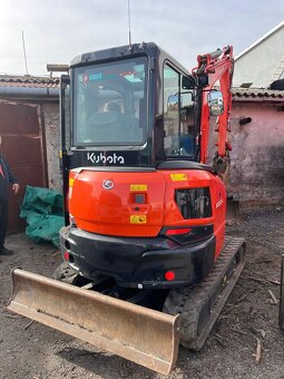 Kubota KX037 , 352 Mth , plná výbyva+ lžíce, TOP stav, - 6