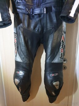 Dvoudílná kožená motokombinéza MBW - 6