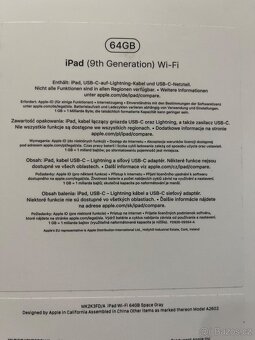 Tablet Apple iPad 10.2 (2021) Wi-Fi 64GB - 6