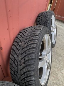 Celoroční pneu 215/45/17 a R17 kola 4x100 s TMPS - 6