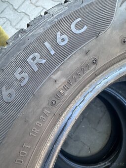 Letní sada zátěžových pneu 205/65 R16C - Dunlop - 6